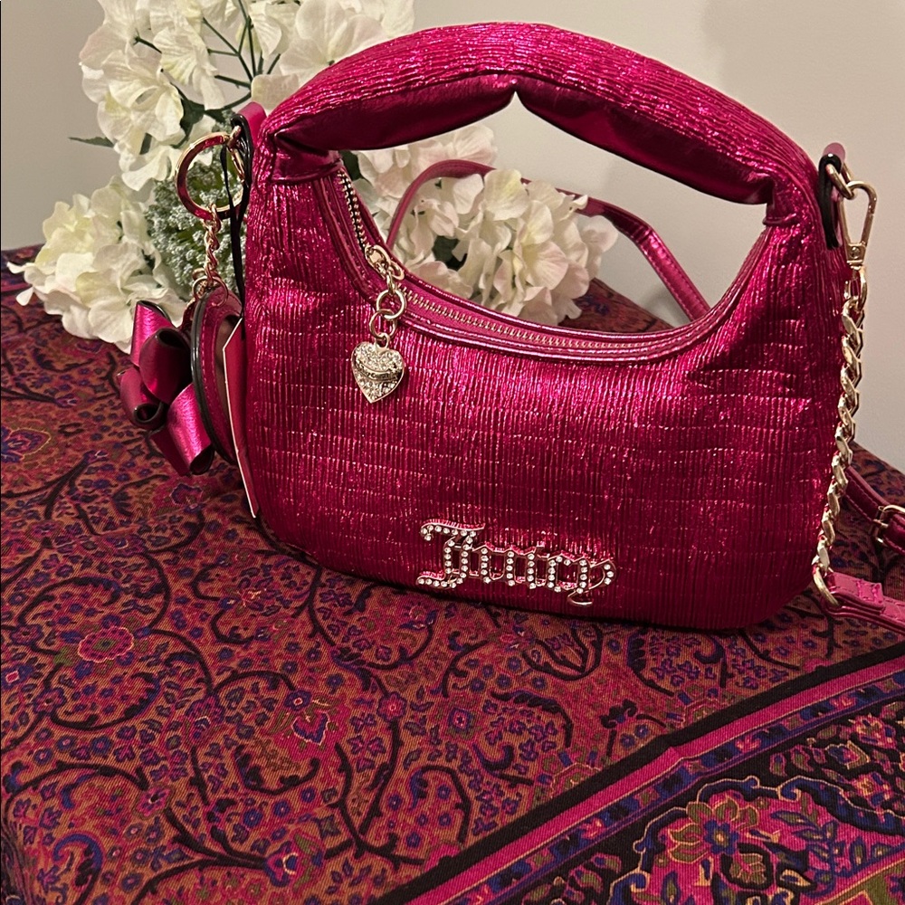 Juicy Couture Fuchsia Shoulder Bag